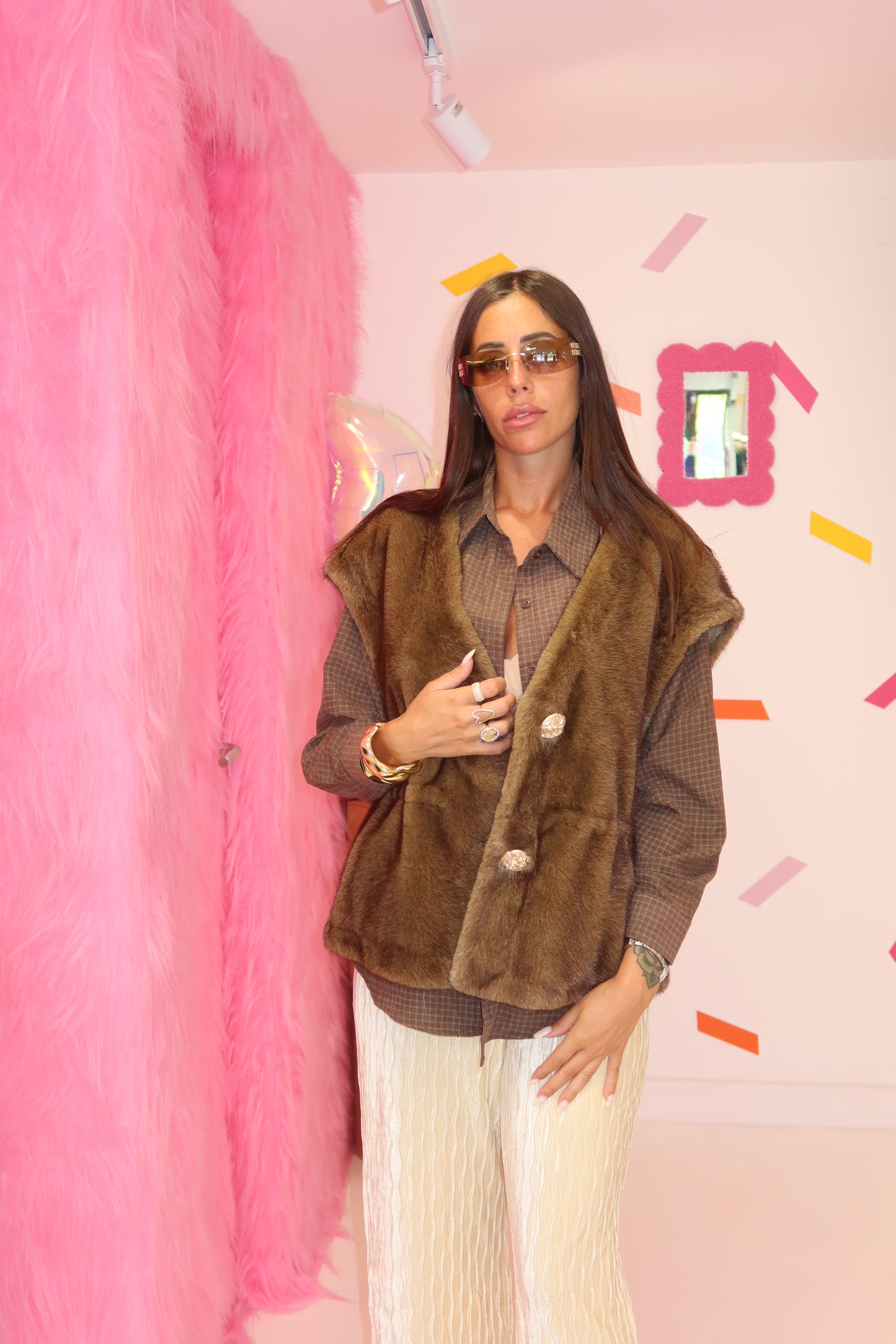 Gilet Ecopelliccia