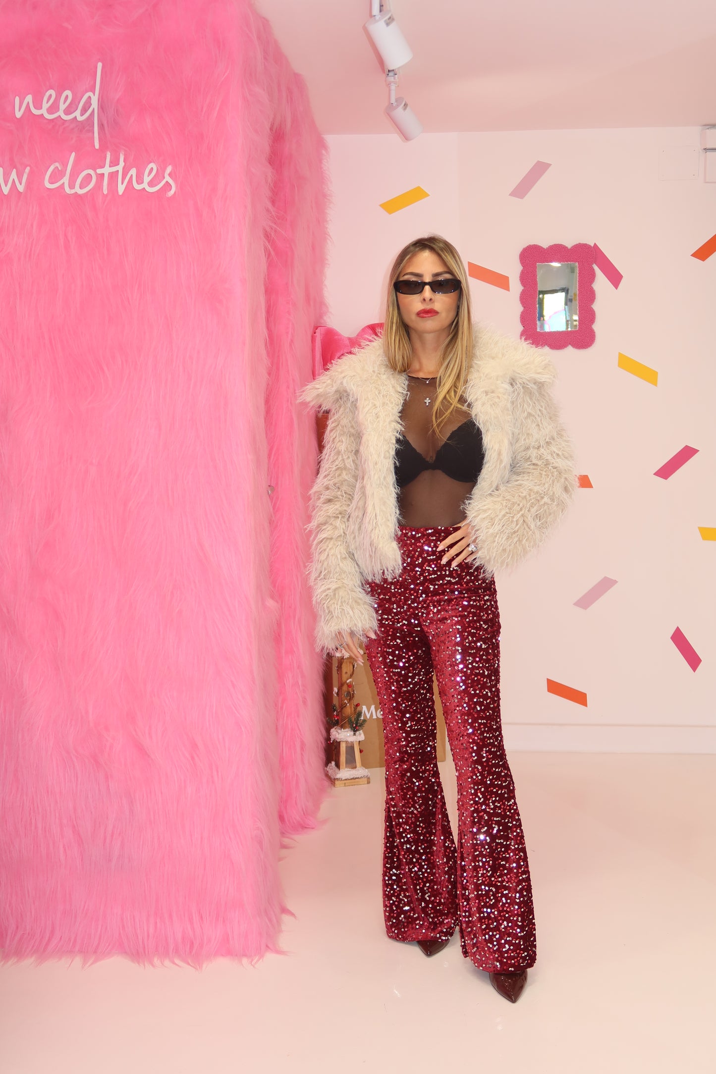 Pantalone Paillettes