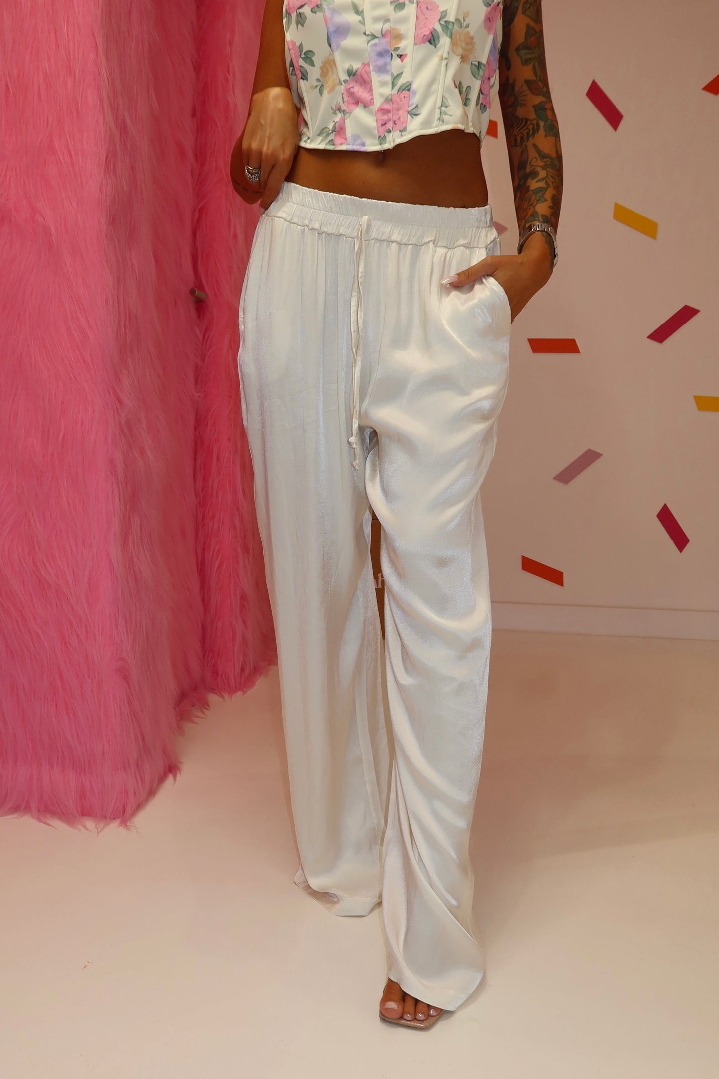Pantalone Satin