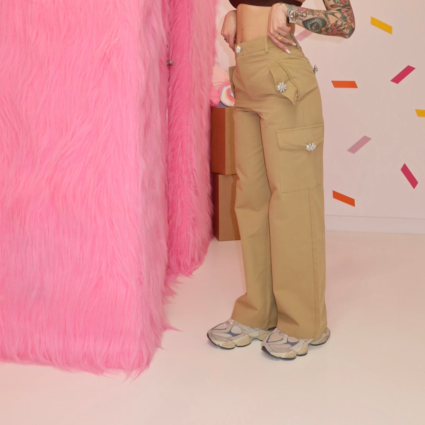 Pantalone Cargo Gioiello