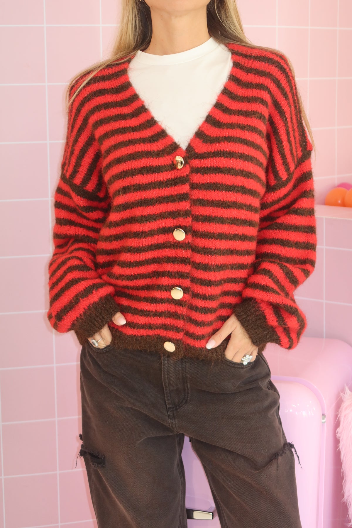Cardigan Righe