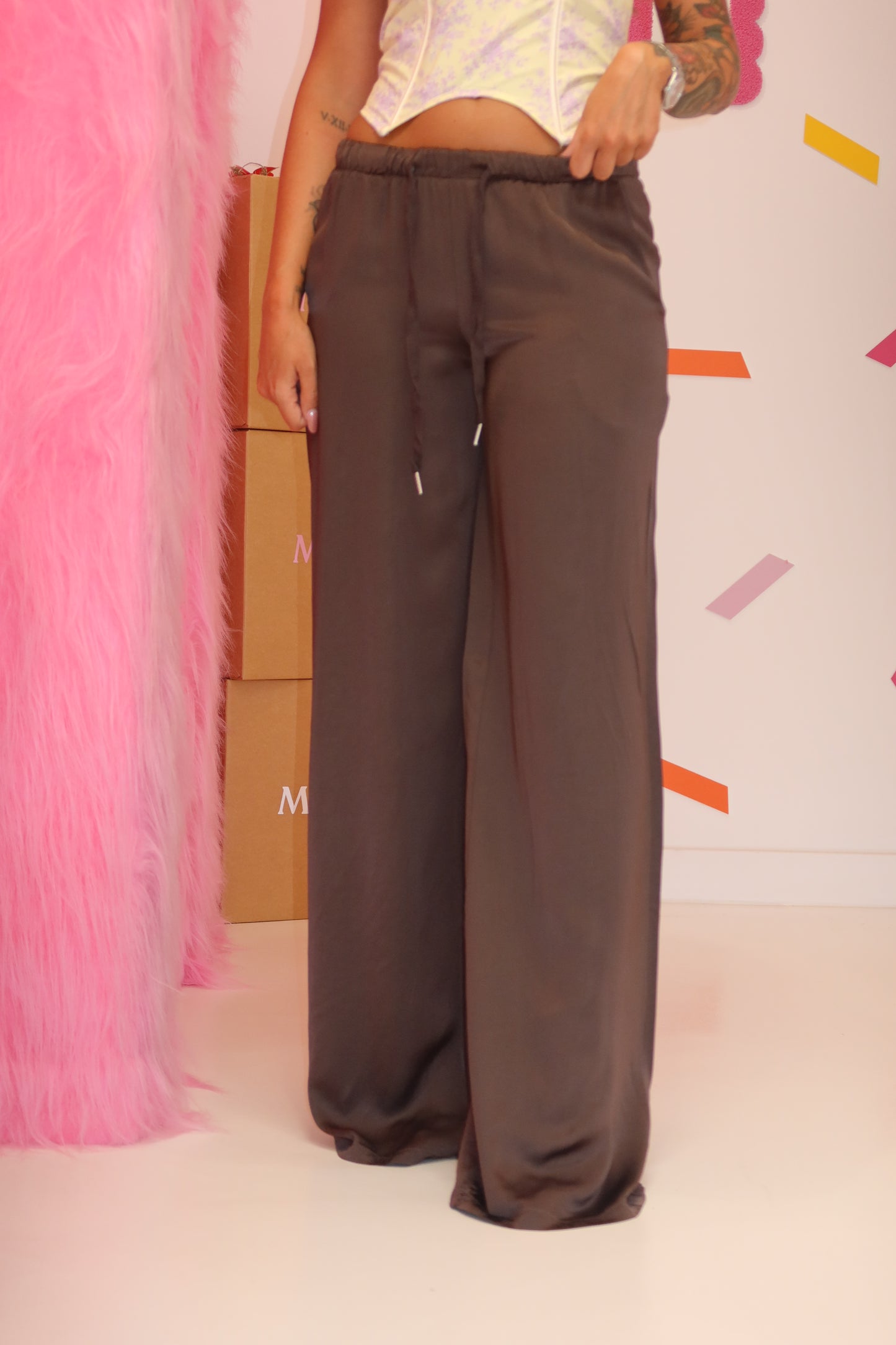 Pantalone Satin