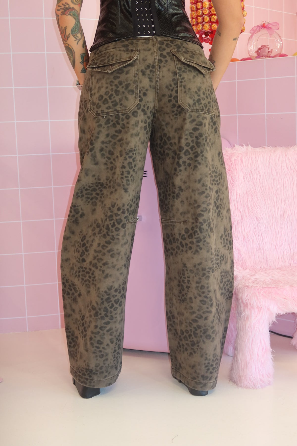 Pantalone Leopard