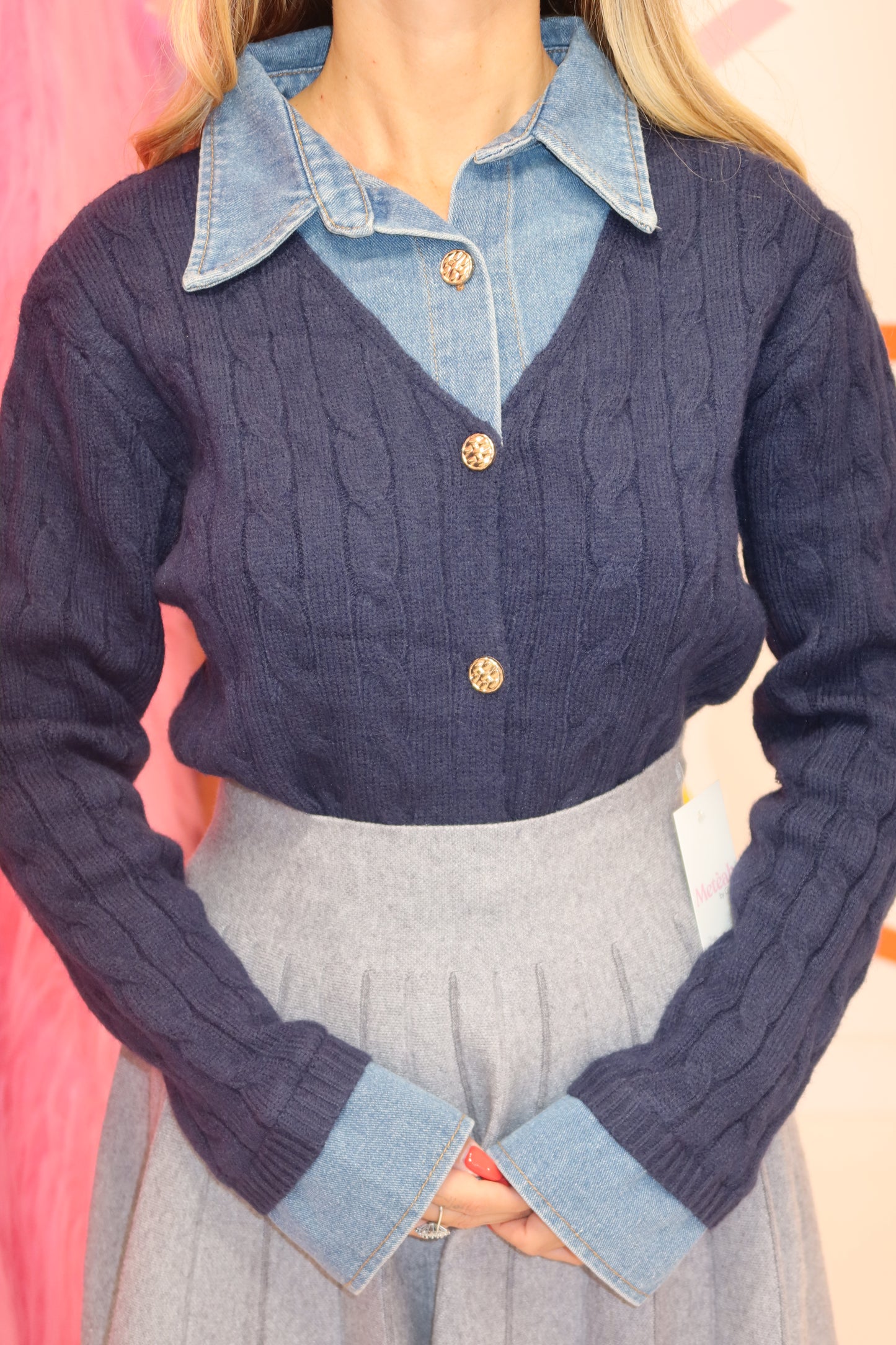 Cardigan Denim
