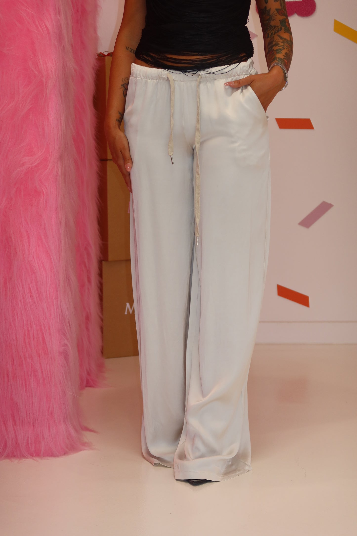 Pantalone Satin