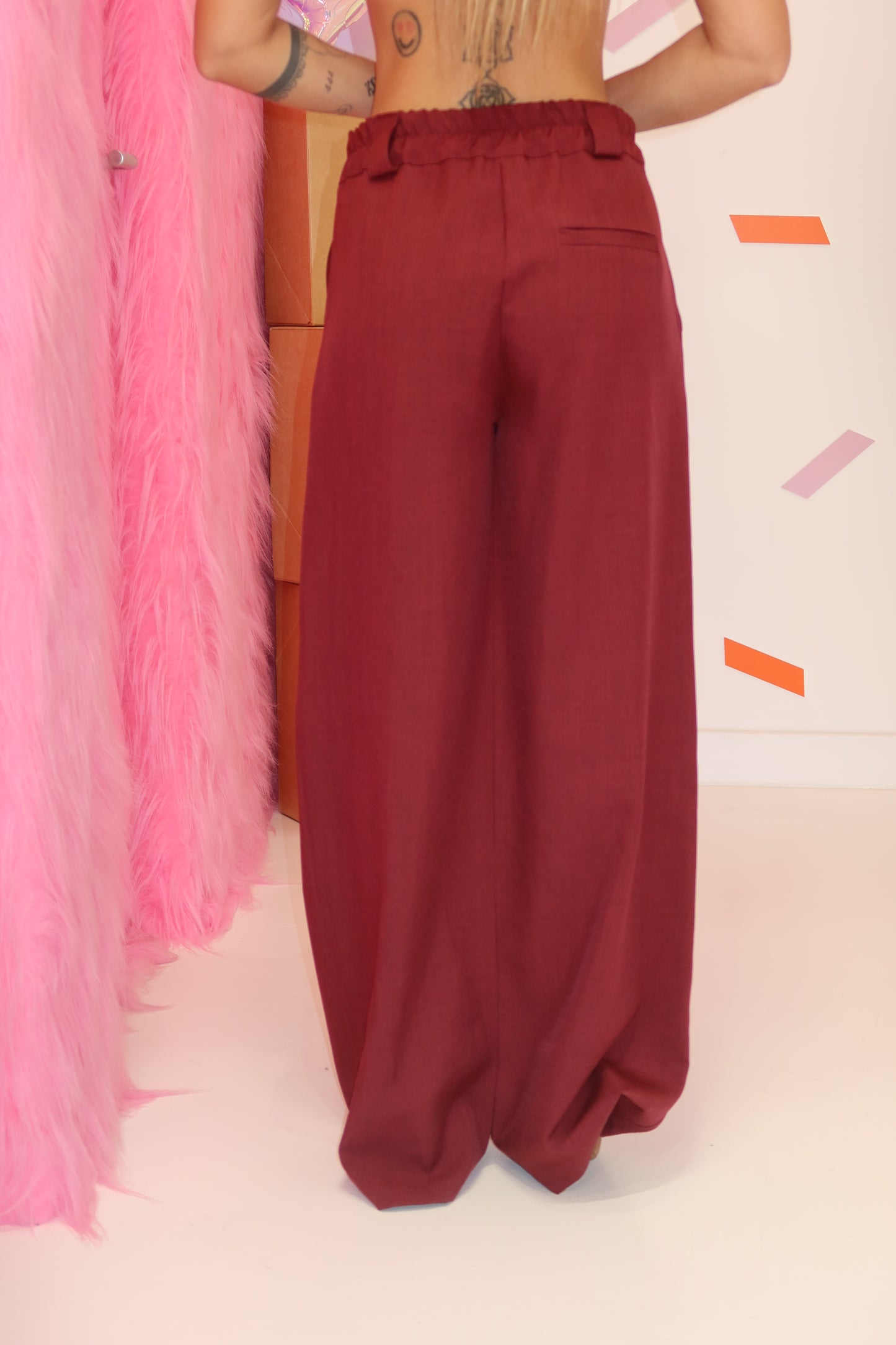 Pantalone Bordeaux