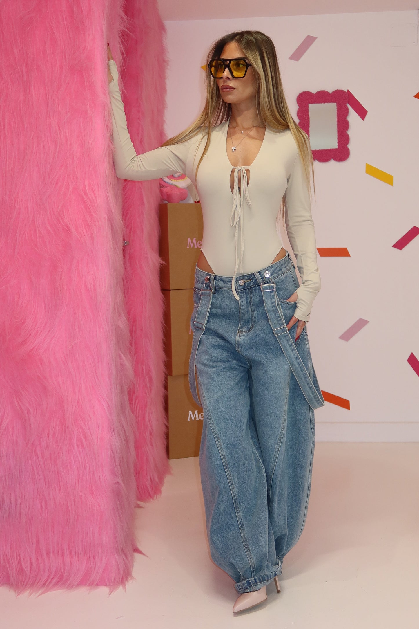 Jeans Salopette