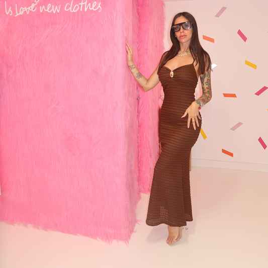 Abito Sirena Brown